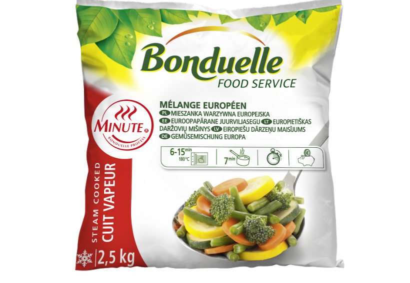 Bonduelle Europe mix zöldségkeverék 2,5 kg