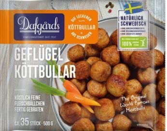 Svéd csirke húsgolyó 14g
