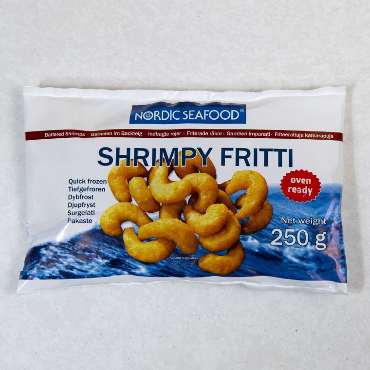 Shrimpy fritti (rákfarok sörtésztában) 250g