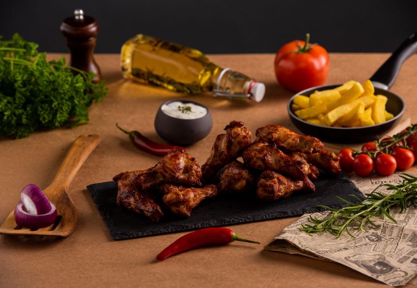 Dixi Hot Wings (fűszeres csirkeszárnyak)