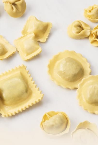 Koch Ravioli (hússal töltve)