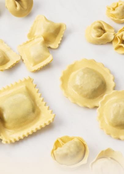 Koch Ravioli (hússal töltve)